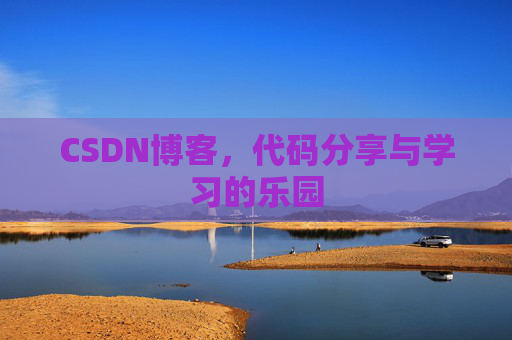 CSDN博客，代码分享与学习的乐园